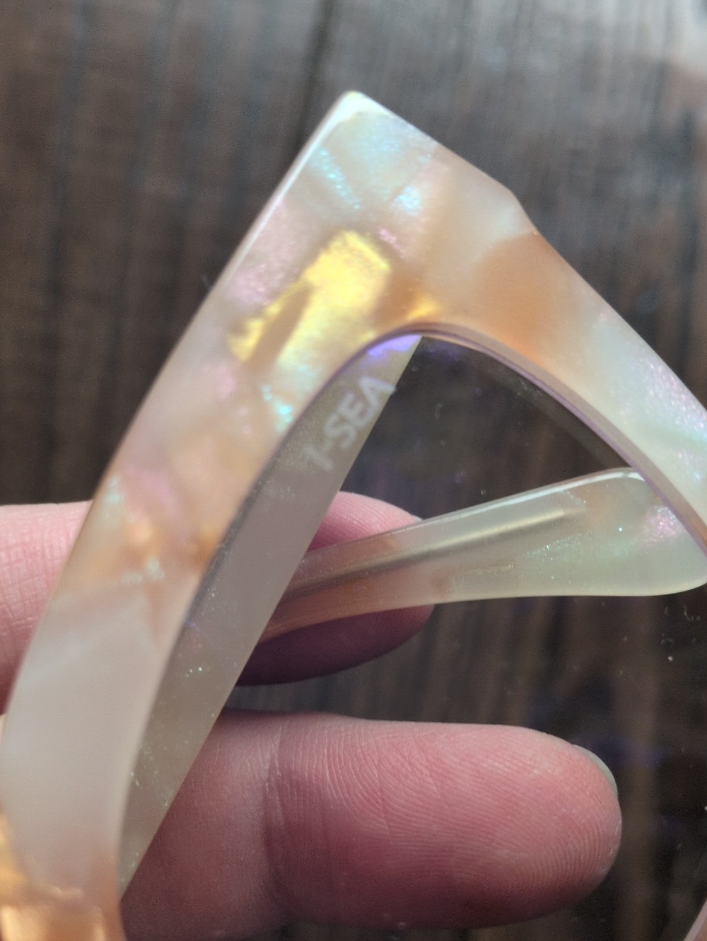 ANTHRO I Peach Tortoiseshell Cat-eye Frame TAYLOR Reader Glasses by I-SEA - Picture 12 of 15